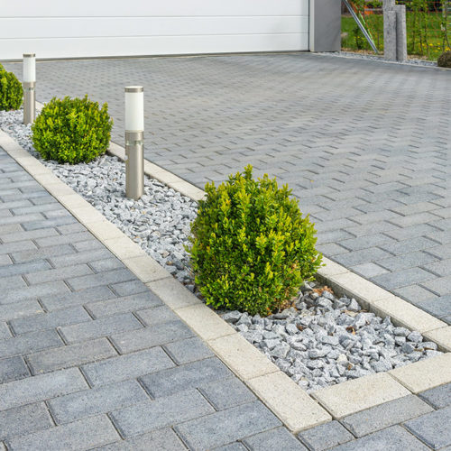 residential property with new concrete driveway installation blue ridge mo